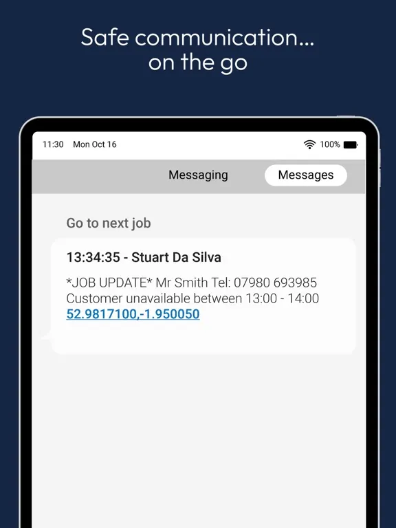 تصاویر Microlise SmartPOD iPad 