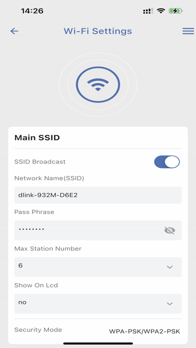 D-Link Mi-Fi connect应用截图