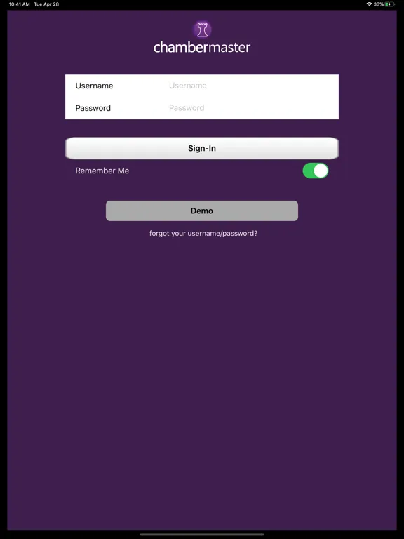 Zrzuty ekranu ChamberMaster iPad 