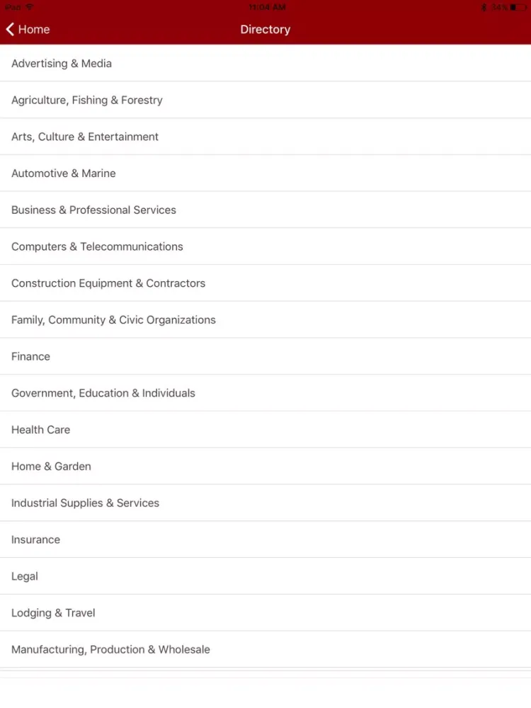 Cy-Fair Houston Chamber iPad  Screenshots