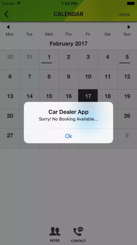 Car Dealership Application Screenshots