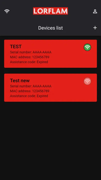 Screenshot di Lorflam Home