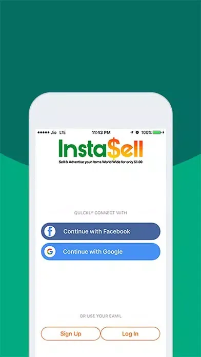 Insta$ell سکرین شاٹس