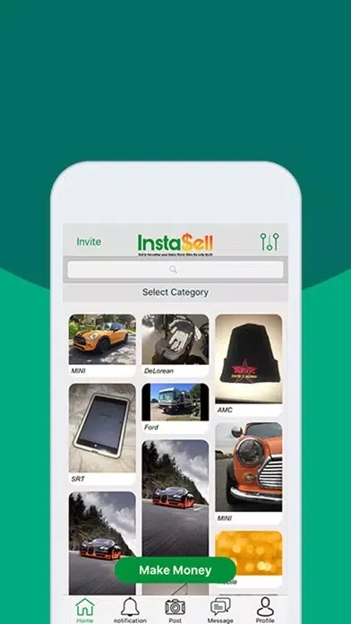 Insta$ell سکرین شاٹس