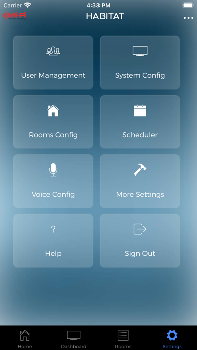 Microsense Habitat Screenshots