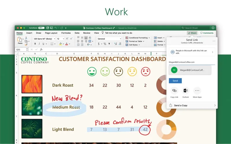 Скриншоты Microsoft Excel