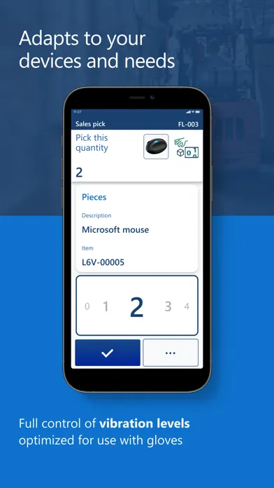 Microsoft Warehouse Management 스크린샷