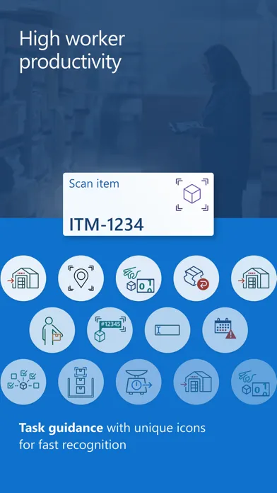 Microsoft Warehouse Management 스크린샷