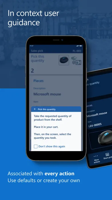 Microsoft Warehouse Management 스크린샷