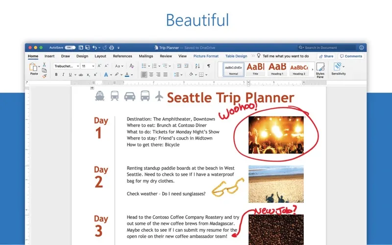 صور Microsoft Word