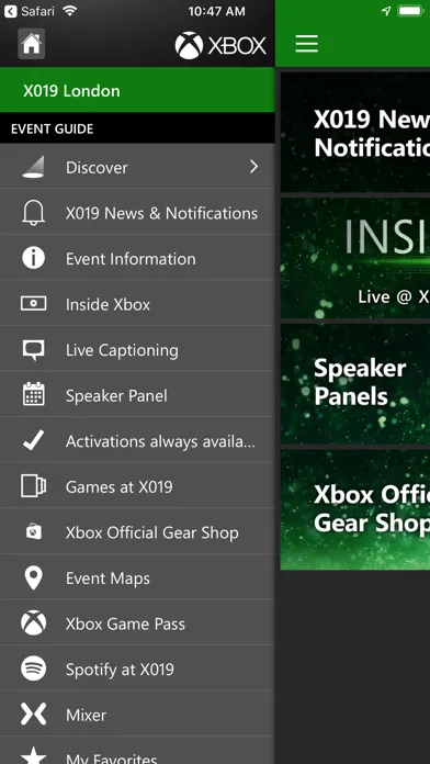 Xbox Events Screenshots