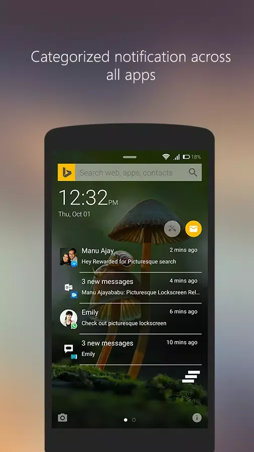 Picturesque Lock Screen Screenshots