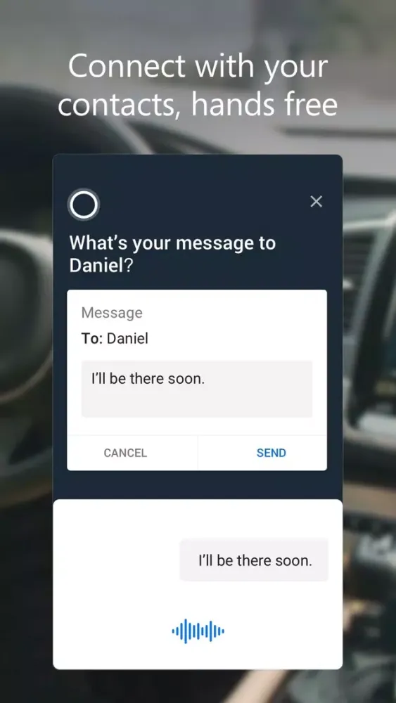 Cortana 스크린샷