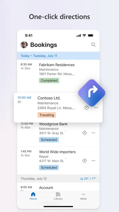 Dynamics 365 Field Service Screenshots