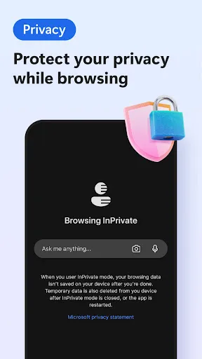 Tangkapan layar Microsoft Edge: AI browser