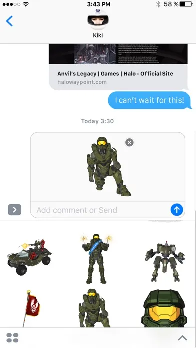 Halo Stickers应用截图