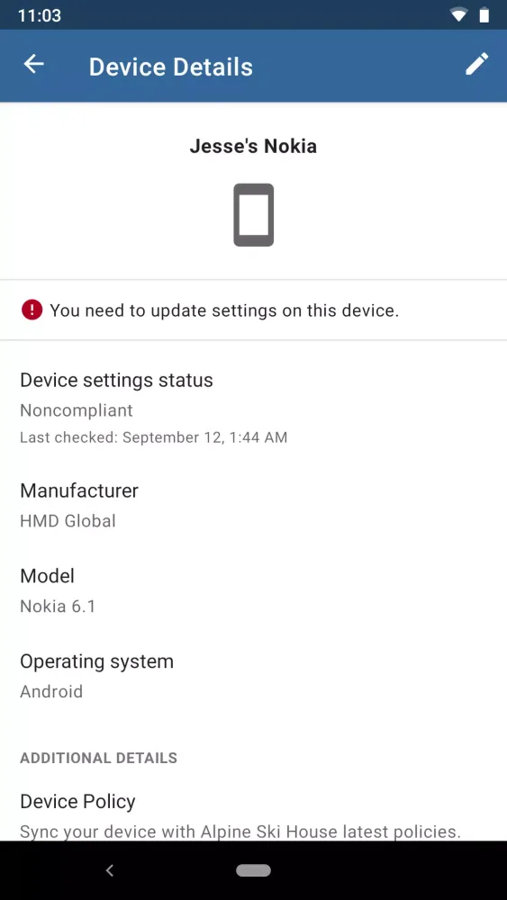 Microsoft Intune Ekran Görüntüleri