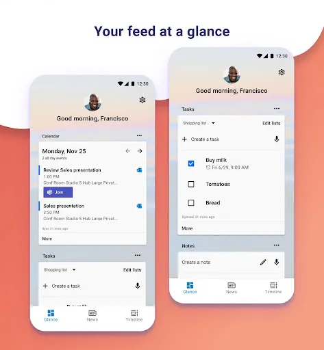 Microsoft Launcher Screenshots