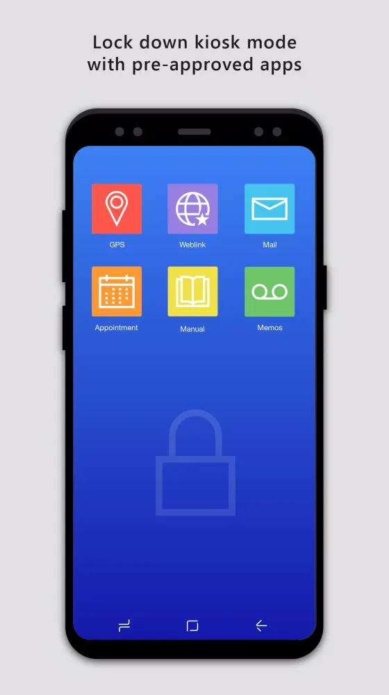 Capturas de pantalla de Managed Home Screen