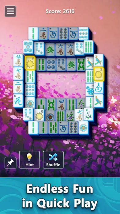 Capturas de tela do Mahjong by Microsoft