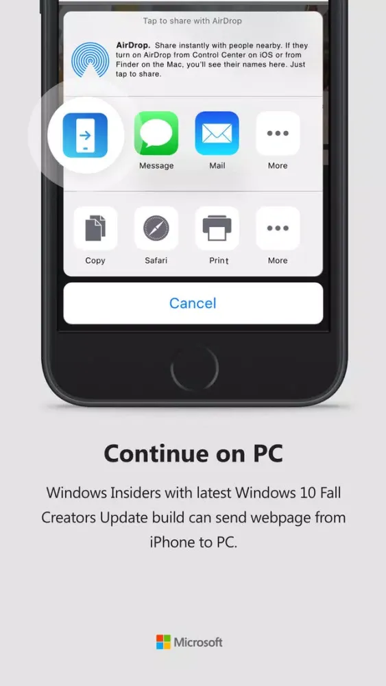 ภาพหน้าจอของ Continue on PC