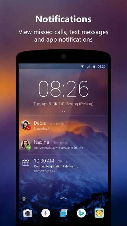 Screenshot di Next