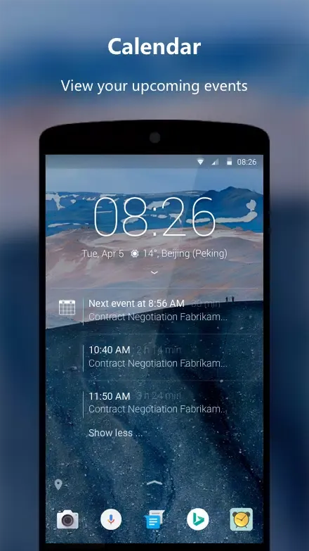 Screenshot di Next