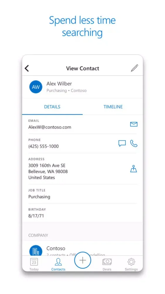 Outlook Customer Manager স্ক্রিনশট