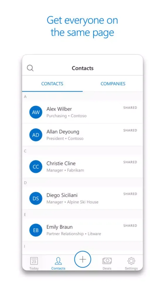 Outlook Customer Manager স্ক্রিনশট