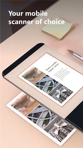 Tangkapan layar Microsoft Lens - PDF Scanner