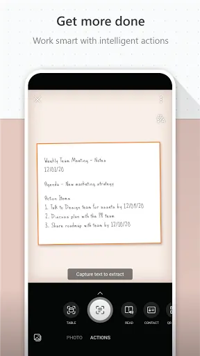 Tangkapan layar Microsoft Lens - PDF Scanner