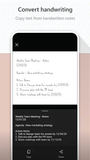 Tangkapan layar Microsoft Lens - PDF Scanner