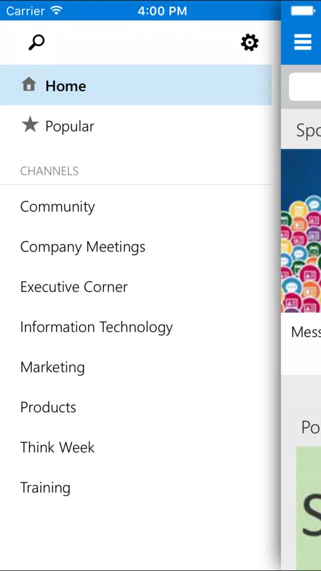 Office 365 Video for iPhone Ekran Görüntüleri