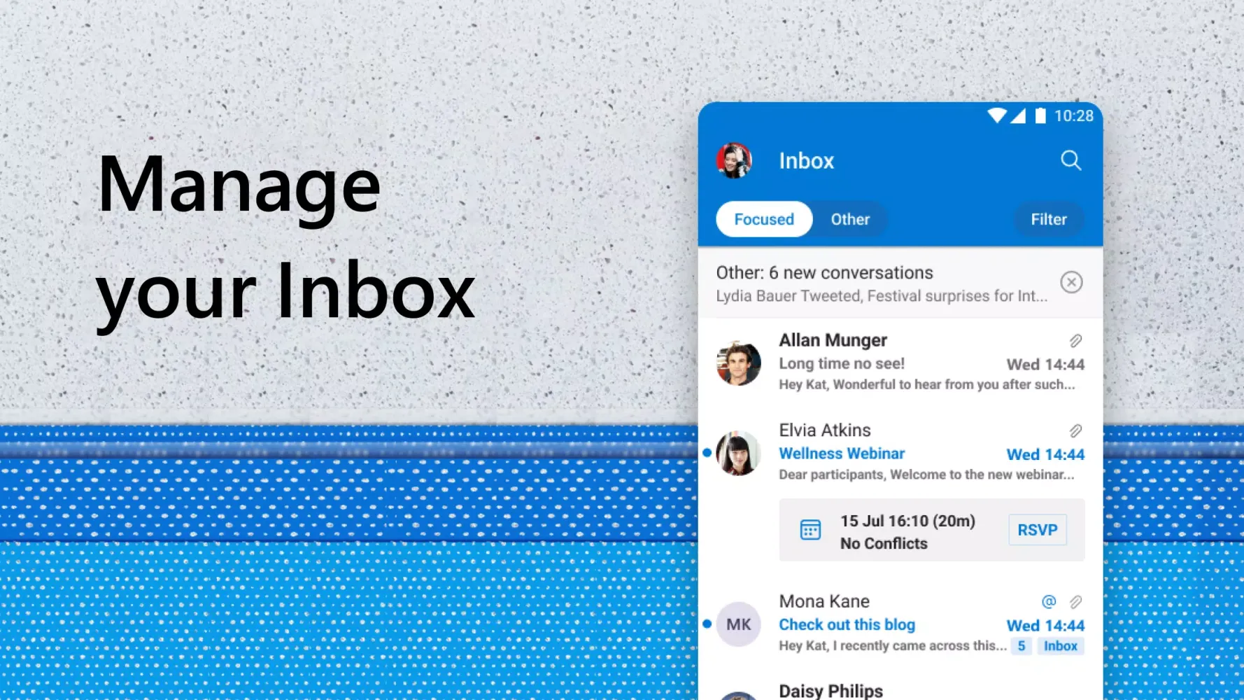 Microsoft Outlook Lite: Email应用截图