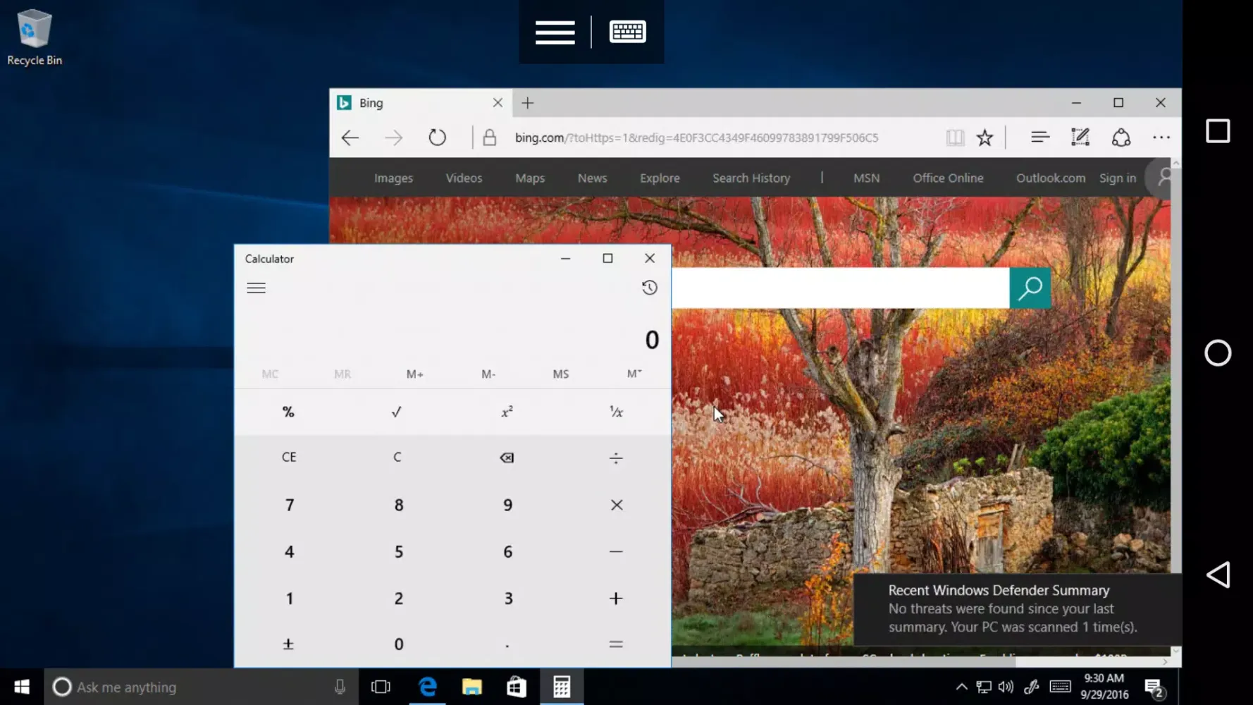 Microsoft Remote Desktop Beta 스크린샷
