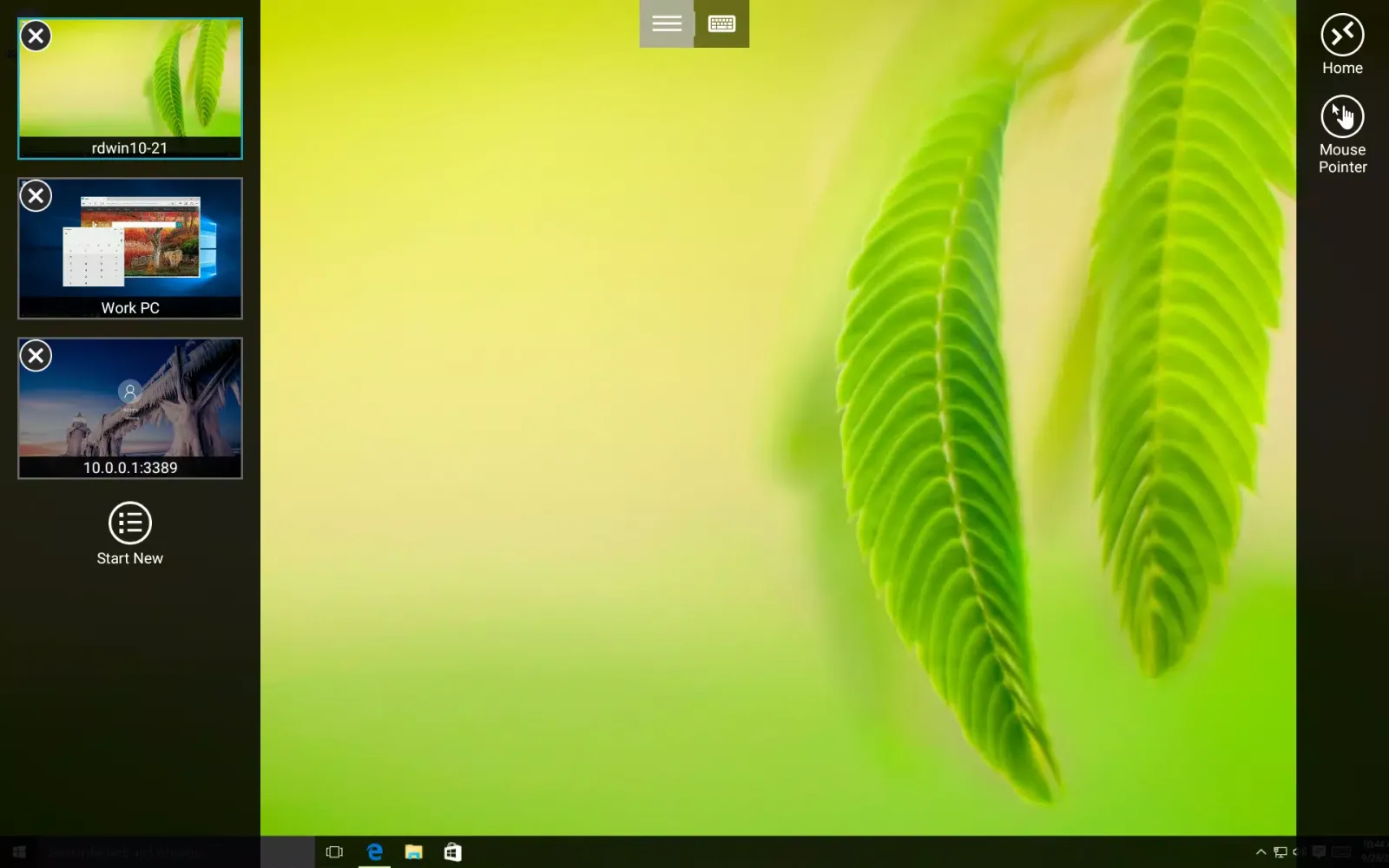 Microsoft Remote Desktop Beta 스크린샷