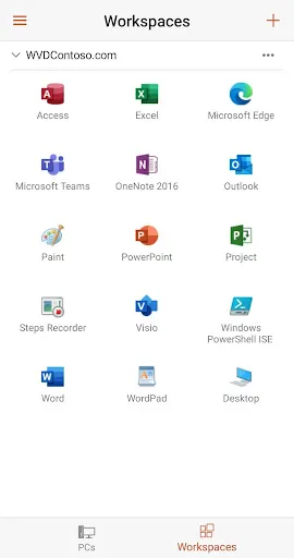 Capturas de pantalla de Remote Desktop
