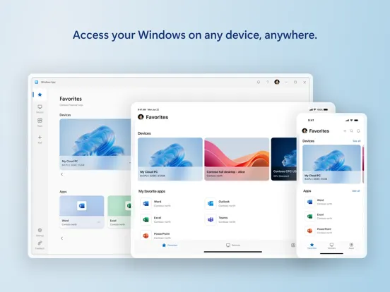 Windows App Mobile iPad 应用截图