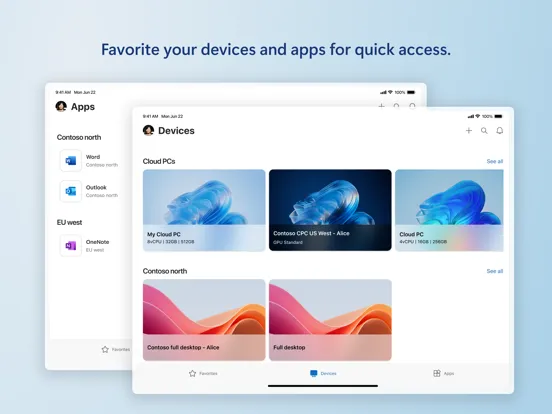 Windows App Mobile iPad 应用截图