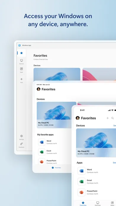 Windows App Mobile应用截图