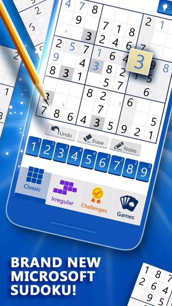 Microsoft Sudoku Screenshots
