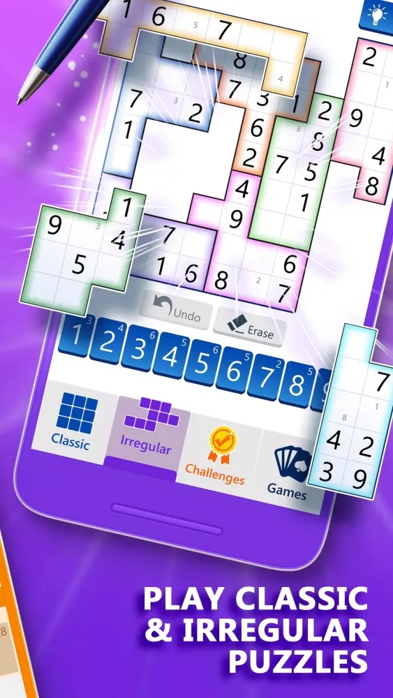 Microsoft Sudoku Screenshots