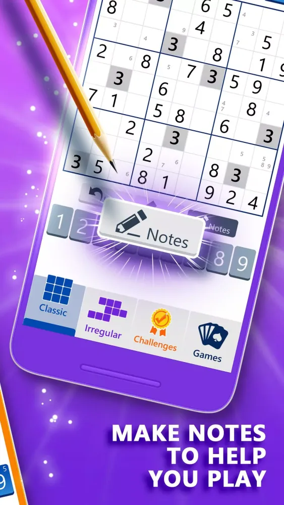 Microsoft Sudoku Screenshots