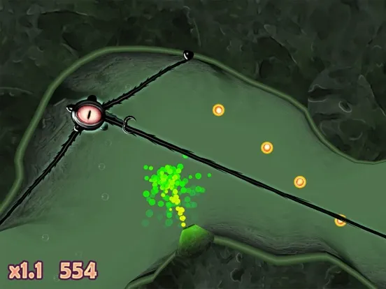 Tangkapan skrin Tentacles: Enter the Dolphin iPad 