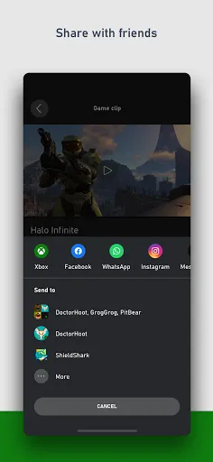 ภาพหน้าจอของ Xbox