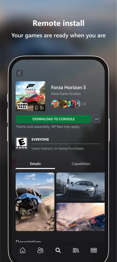 Xbox beta स्क्रीनशॉट
