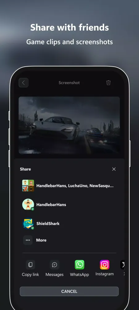 Xbox beta स्क्रीनशॉट