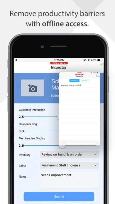 Capturas de tela do MicroStrategy Mobile for Phone