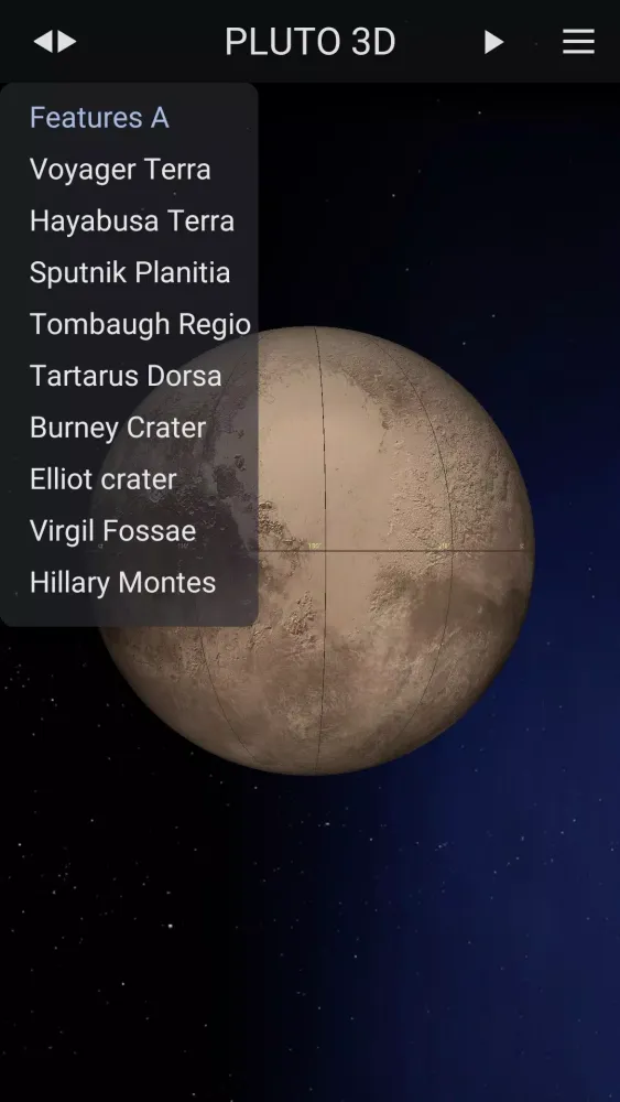 Capturas de pantalla de Pluto 3D