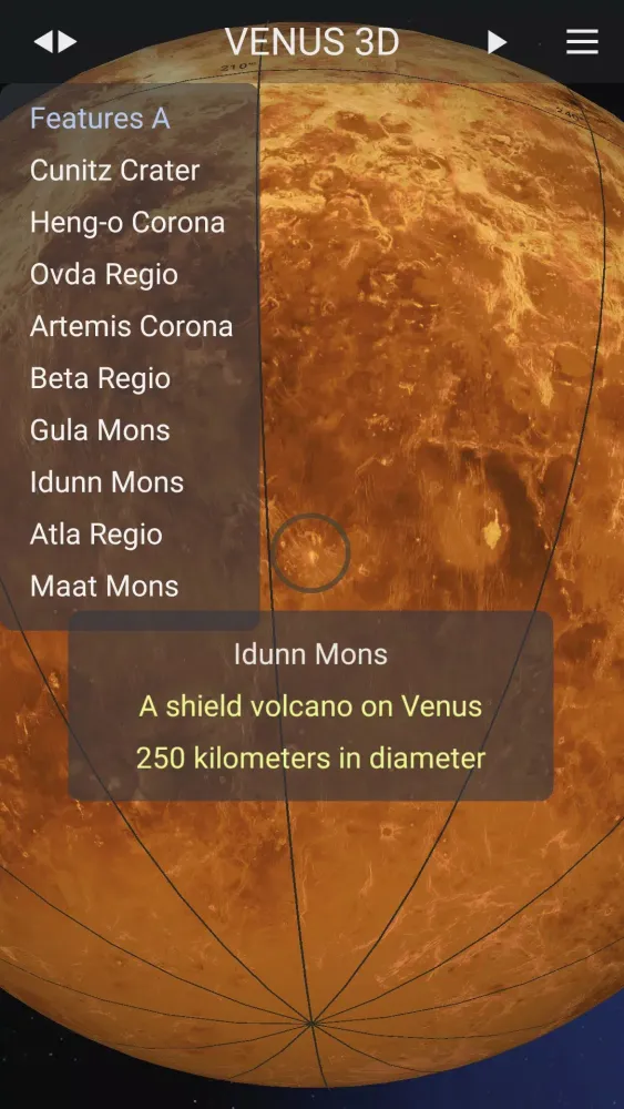 Venus 3D Screenshots